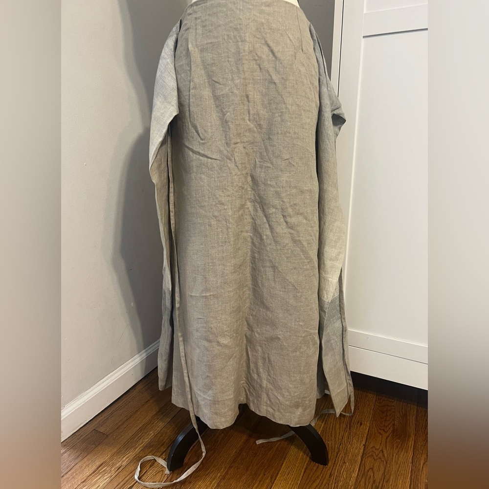Ecru Gray Maxi Skirt